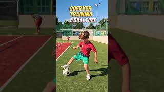 5YearOld Mastering Coerver Training Drills 4 goaltime futbol football coerver ronaldo [upl. by Whitehouse612]