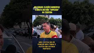 Bolsonaro falando da esquerda vs a direita do Brasil shorts [upl. by Ellenaj]