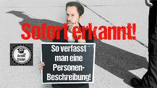 Eine Personenbeschreibung schreiben  So geht‘s richtig Klasse 56 [upl. by Herold570]