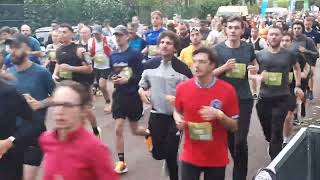 Semimarathon la grande course du grand Paris 27102024 Départ SAS 5 [upl. by Ellecram]