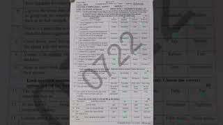 1st Year English Paper MCQs Multan Board 2024 Group 1  Multan Board 11th Class English Paper 2024 [upl. by Aisenet341]