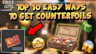 TOP 10 WAYS TO GET COUNTERFOILS EASILY IN SEASON 11  LAST DAY ON EARTH  SURVIVAL  LDOE [upl. by Waldron]