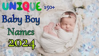 Unique Baby Boy Names  Modern and Unique baby boy names  2024 New baby boy names [upl. by Seilenna]