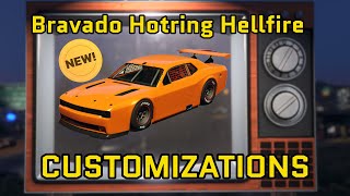 BRAND NEW Bravado Hotring Hellfire Customization on GTA Online [upl. by Ynot283]