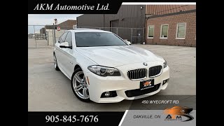 2016 BMW 5 Series 528i xDrive with MSport Pkg  AKM Automotive [upl. by Airamalegna632]