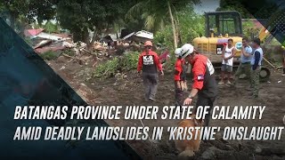 Tinig ng Seniors namahagi ng relief sa Batangas na biktima ng bagyong Kristin 2024 [upl. by Kentigerma]