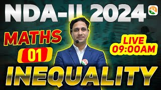 Inequalities1 for NDA  NDA Maths online Classes  NDA Maths Class 2024  NDA Maths  RS SIR [upl. by Itsrik]