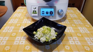 Riso basmati con zucchine a varoma bimby per TM5 e TM31 [upl. by Heddy]