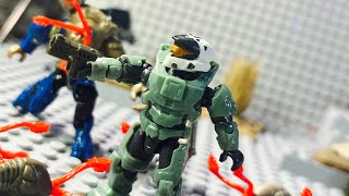 Flood encounter halo mega construx stop motion [upl. by Therine]