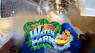 Master Blaster Water Slide POV  Blackpool Sandcastle Water Park  4K [upl. by Bertero]