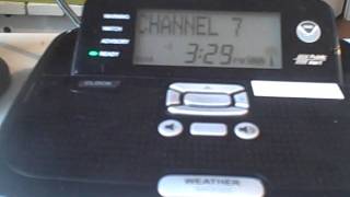 MAJOR FAIL NOAA Weather Radio goes down then comes back on [upl. by Cilka]