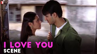 I Love You  Scene  Saathiya  Vivek Oberoi Rani Mukerji  Shaad Ali Bobby Bedi [upl. by Brynne799]