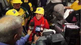 Petaluma National Little League return home [upl. by Cr829]