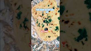 garlic naan recipe👌🩶food cookingfood recipe foodie cooking jazzcooks 👈🫠❣️ [upl. by Essiralc]