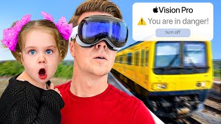 Surviving With Daughter in Apple Vision Pro [upl. by Eirol]