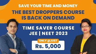 Best Dropper Course For JEE And NEET 2023  JEE 2023  PS Sir  AA Maam  Etoos India [upl. by Nhaj]