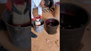 Incense dyeing process [upl. by Nolyad441]