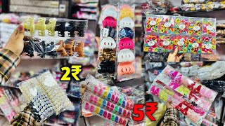 Hair Accessories Wholesale Market Delhi  Hair Band  Hair Clip Supplier Shop Delhi [upl. by Rubia]