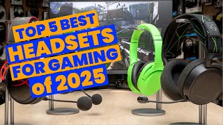 Top 5 BEST Headsets for Gaming of 2025 [upl. by Arimay761]