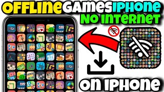 Offline games on iPhone without internet  iPhone new gaming app offline games in iPhone  apps [upl. by Davidson]