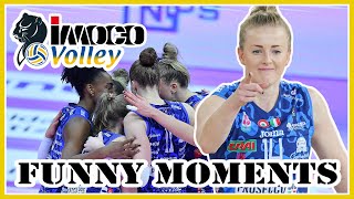 Joanna Wolosz Funny Point Conegliano VS Busto Arsizio  Funniest Volleyball Moments [upl. by Orwin]