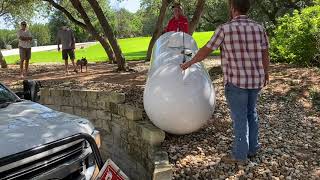 Propane Tank Installation [upl. by Luap]