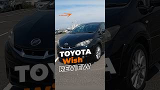 Toyota Wish car review beforward toyotawish usedcars carforsale carfromjapan [upl. by Ynad]