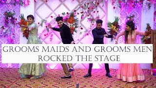 Grooms maids and Groomsmen rocks the stage on traditional wedding songs [upl. by Aknayirp595]