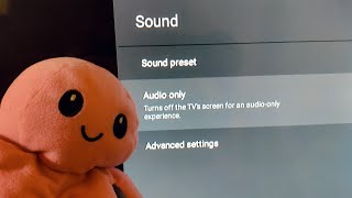 How to Turn Off TV Screen for an Audio Only Experience on TCL Android TV [upl. by Allys]