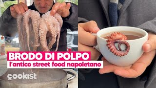 Brodo di polpo storia ricetta e utilizzi de “o’ bror e purp” famosissimo street food napoletano [upl. by Drazze137]