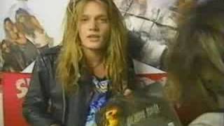 Skid Row 1989 Interview [upl. by Ettevi]