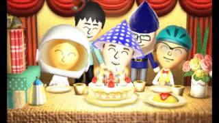 Tomodachi Life Happy 27 Birthday StreetPass Princeton Nick [upl. by Dahcir]