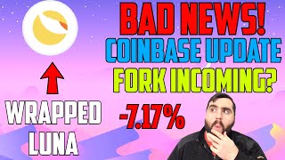 Wrapped Luna Token PRICE UPDATE Coinbase WLUNA price [upl. by Elstan]