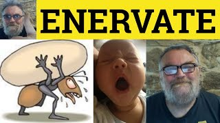 🔵 Enervate Meaning  Enervation Examples  Enervate Definition  Formal Vocabulary  Enervate [upl. by Bibbie]