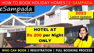 E sampada Holiday Home BOOKING  Holiday Homes Full Booking Process Online  2023 [upl. by Firooc]