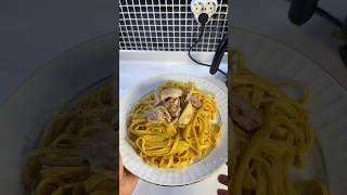 Tek tavada tavuklu kremalı makarna tarifii🍝🍝🍝 [upl. by Lilybelle]