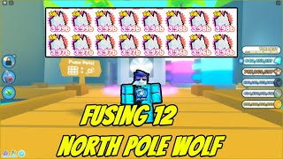 Fusing 12 North Pole Wolf Legendary  Pet Simulator X Best Fuse Methods [upl. by Lemay]