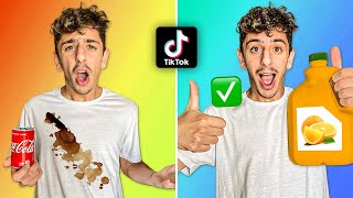 Testing VIRAL TikTok Life Hacks That ACTUALLY Work [upl. by Znieh]