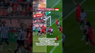 Twente vs Heracles messhilgers timnas timnasday football sepakbola shorts feedshorts [upl. by Alburga]