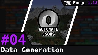 Minecraft Modding Tutorial 118  4  Data Generation [upl. by Illah]