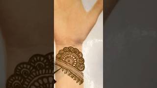 Trending Wedding Mehndi Design 2024  Gorgeous Bridal Lookmehndidesign youtubeshorts [upl. by Virgilia]