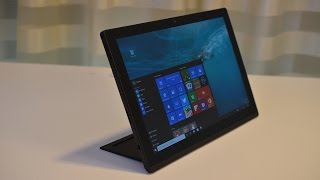 The ThinkPad X1 tablet is a laptop projector amp 3D camera — CES 2016 [upl. by Ready628]