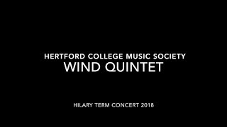 Hertford College Wind Quintet [upl. by Yong]