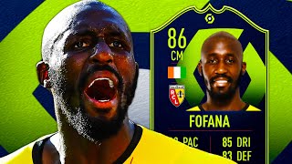 WORTH IT ⭐ 86 POTM FOFANA PLAYER REVIEW  FIFA 22 ULTIMATE TEAM [upl. by Ahsimaj]