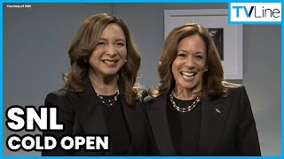 SNL Kamala Harris amp Maya Rudolph Cold Open Cameo [upl. by Mort]