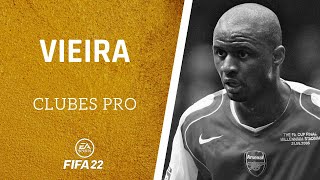 ⚽ FIFA 22  Cómo hacer a VIEIRA en CLUBES PRO ✔️ [upl. by Ysak]