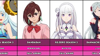 63 Upcoming Anime in Fall 2024 [upl. by Ciccia954]