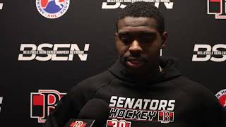 Malcolm Subban Postgame Availability  November 9 2024 [upl. by Ahseel]