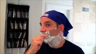 Cobra Razor Shave and Review [upl. by Elleinnod]