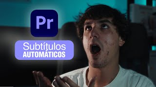 TUTORIAL PREMIERE PRO  SUBTÍTULOS AUTOMÁTICOS  PRESET GRATIS [upl. by Eltsirhc]